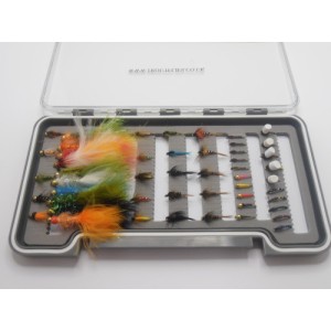 50 Buzzer, Nymph and Lures Boxed Set 