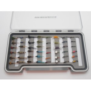 48  Buzzer and Nymph Flies Boxed Set 
