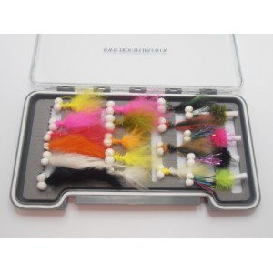 24 Booby and FAB flies  - Boxed Set