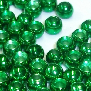 Metallic Green Beads - 3.3mm - TURRALL
