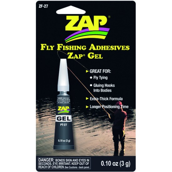 Zap-A-Gap Fly Fishing Adhesive GEL