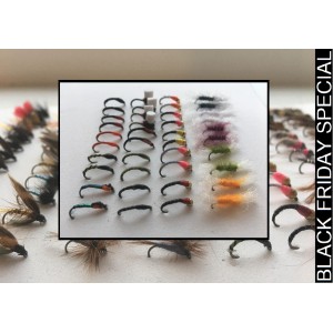 40 BARBLESS Buzzer Fly Pack - Specific Patterns