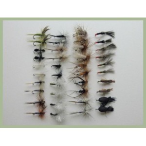 40 BARBLESS Dry Fly Pack - Specific Patterns