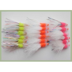 18 Barbless Hothead Lures - Rainbows