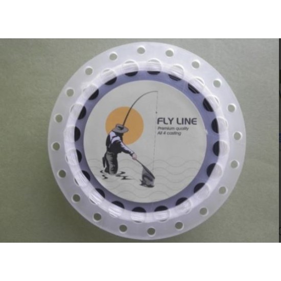 Troutflies Black Sinking fly Line, With Backing Attached 