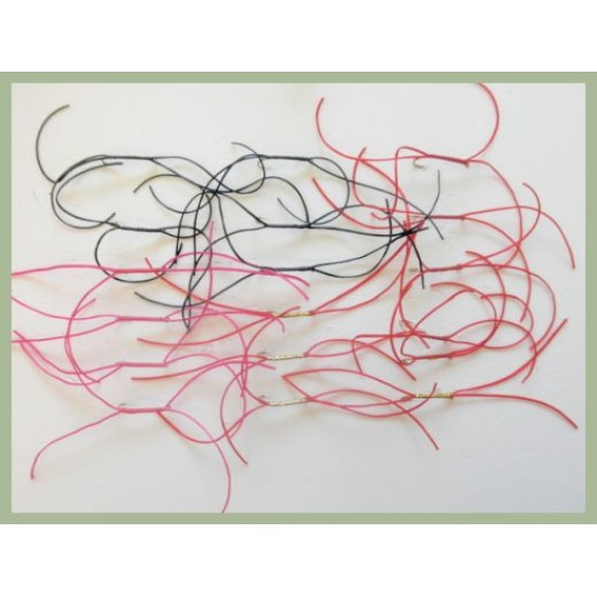 Apps worm fishig fly, pack coloured still water- Troutflies UK