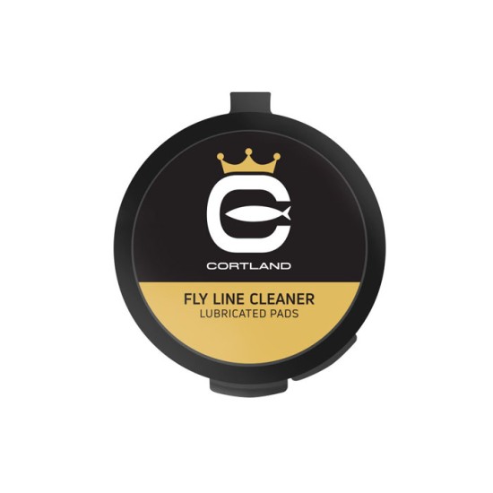 Cortland Fly Line Cleaner, Lubricated pads