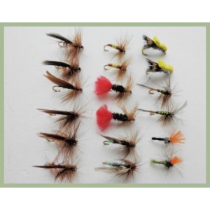 18 Named Dry Flies - Good For Grayling