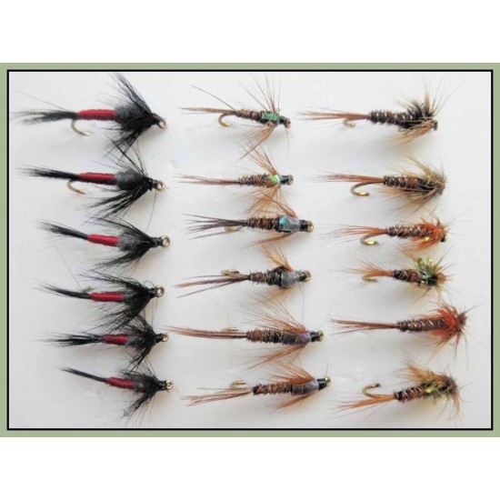 nymph fishing flies pheasant tail rivers -Troutflies UK