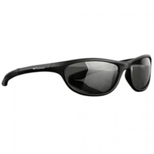Wychwood Black Wrap Smoked Sunglasses with case