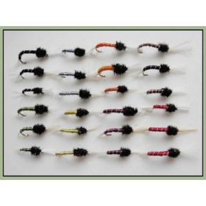 24 Standard Thoraxed Buzzers - Mixed Colours