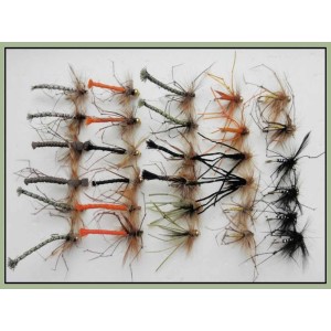30 Daddy Long Legs Flies - Mixed Type