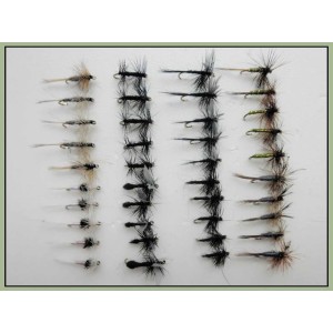 40  Dry Flies - Small Hook