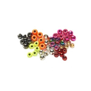 Countersunk Tungsten Coloured Beads
