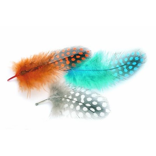 Guinea Fowl Plumage Hackles - 2gm packets