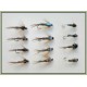 12 Pheasant Tail, Pearly,Natural & Flash Head