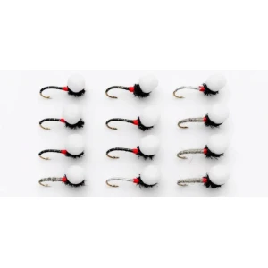 12 Suspender Buzzer - Black, Olive, White and Hares Ear