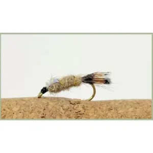 12 Barbless Hares Ear, Flash Head and Standard