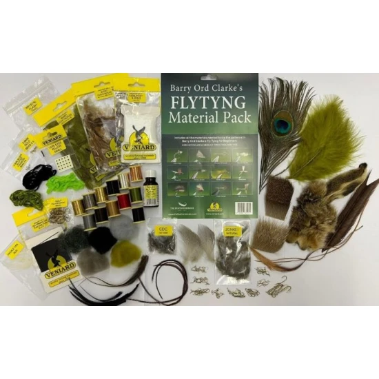 Barry Ord Clarke's Fly tying Material Pack
