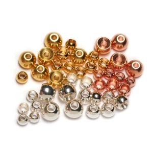 Metal Beads, Gold, Silver & Copper