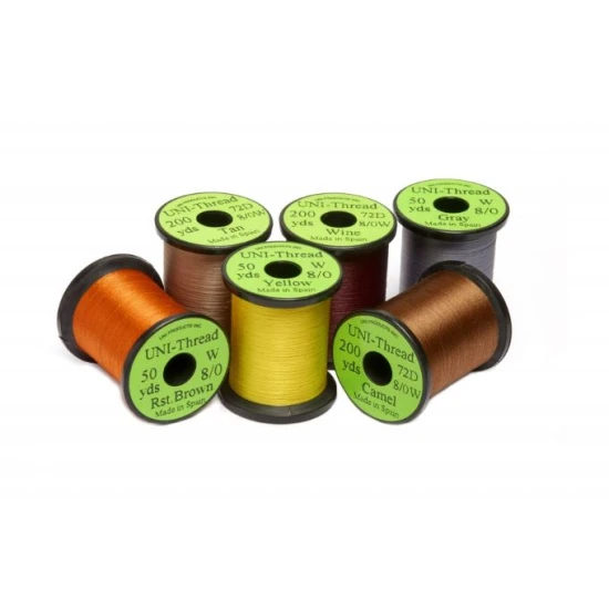 8/0 Uni Midge Pre-Waxed Thread