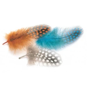 Guinea Fowl Plumage Hackles - Small Selected 