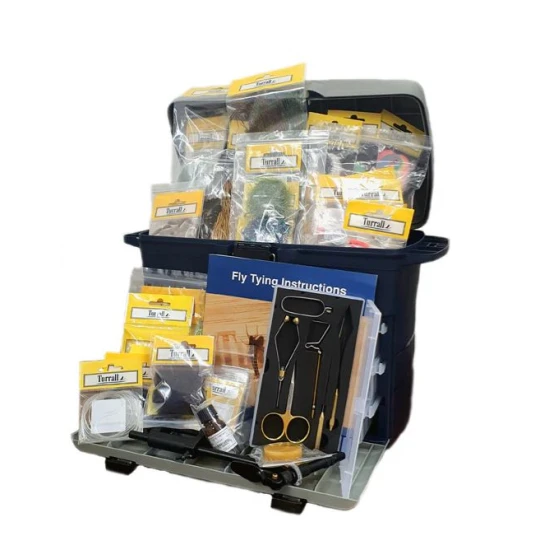 TURRALL ELITE FLY TYING KIT (WITH CASE)