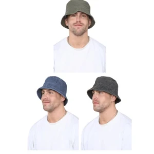Mens Washed Bucket Hat