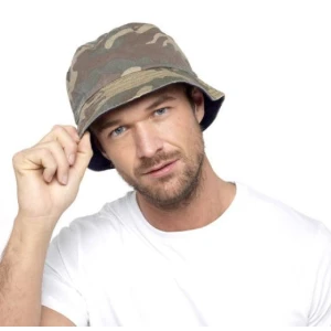 Camo Print Bucket Hat