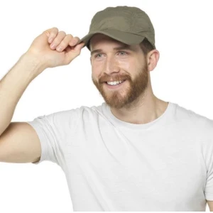 Mens Cap With Folding Peak