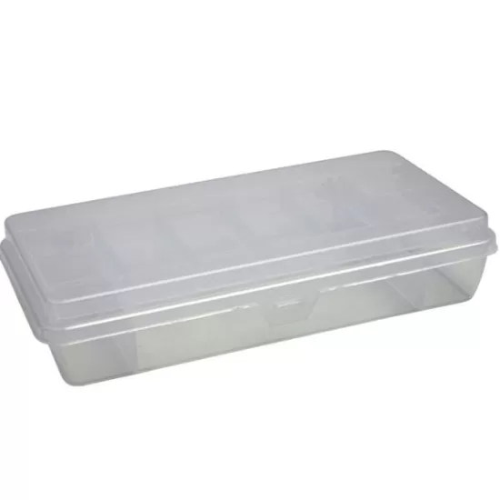 12 Pike Flies in a Mini Cantilever Box 