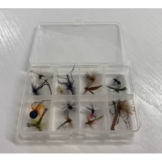 Comp Box - 16 Mixed Dry Flies