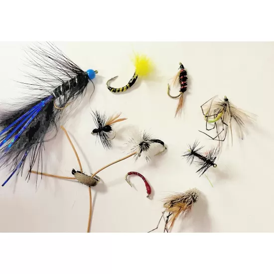 10 Mixed Flies
