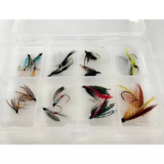 Comp Box - 16 Barbless Wet Flies