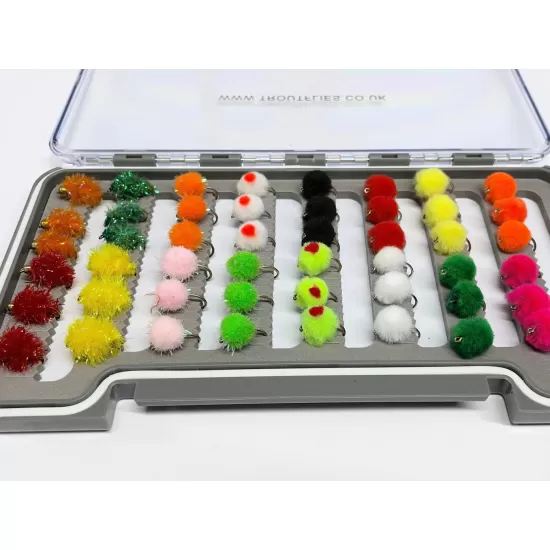 48 Mixed Egg Flies