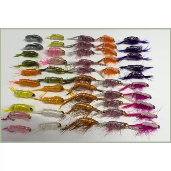 50 Shrimp and Scud Nymphs