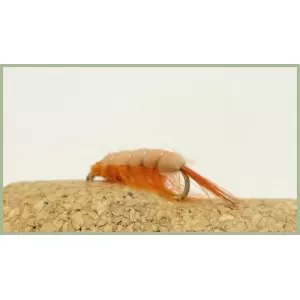 Orange Shrimp Nymph Fly