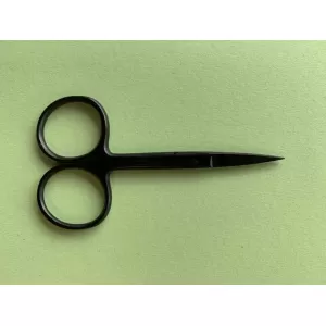 Troutflies, Black All Purpose Fly Tying Scissors, Straight or Curved