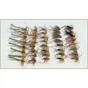 40 Barbless Mixed Daddy Long Legs