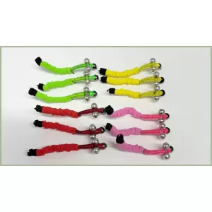 BARBLESS 12 Mixed Coloured Carp Worms