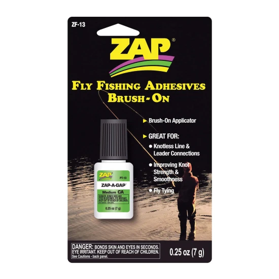 Zap-A-Gap Fly Fishing Adhesive - Brush On