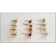 12 Dry Flies -Tupps, Kites Imp, Sandfly