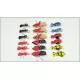 18 Dry Flies - Beetles and Foam Ants inc Hi Viz, Ants and Lady