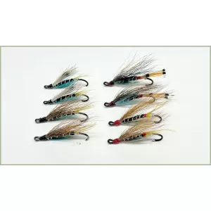 8 Salmon Singles - Blue Charm, Hairy Mary, Executioner, Black Doctor