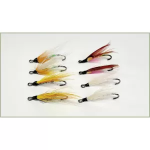 8 Salmon Singles - Ann Greenway, Garry Dog, Freemans Fancy, Polar White