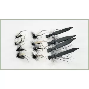 thumbnail image 2 of Aquastrong Epoxy Streamer Fishing Flies - Assorted 10 Pack - Size 8 For Freshwater 2 of 3