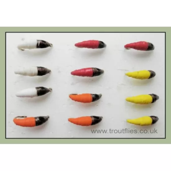 12  Maggot, Mixed Colours