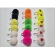 18 Barbless Egg Flies, standard and Spot