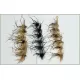 18 Daddy Longlegs - 6 Patterns - Black and Naturals