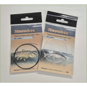 Snowbee Monofilament Leader - Clear or Camo